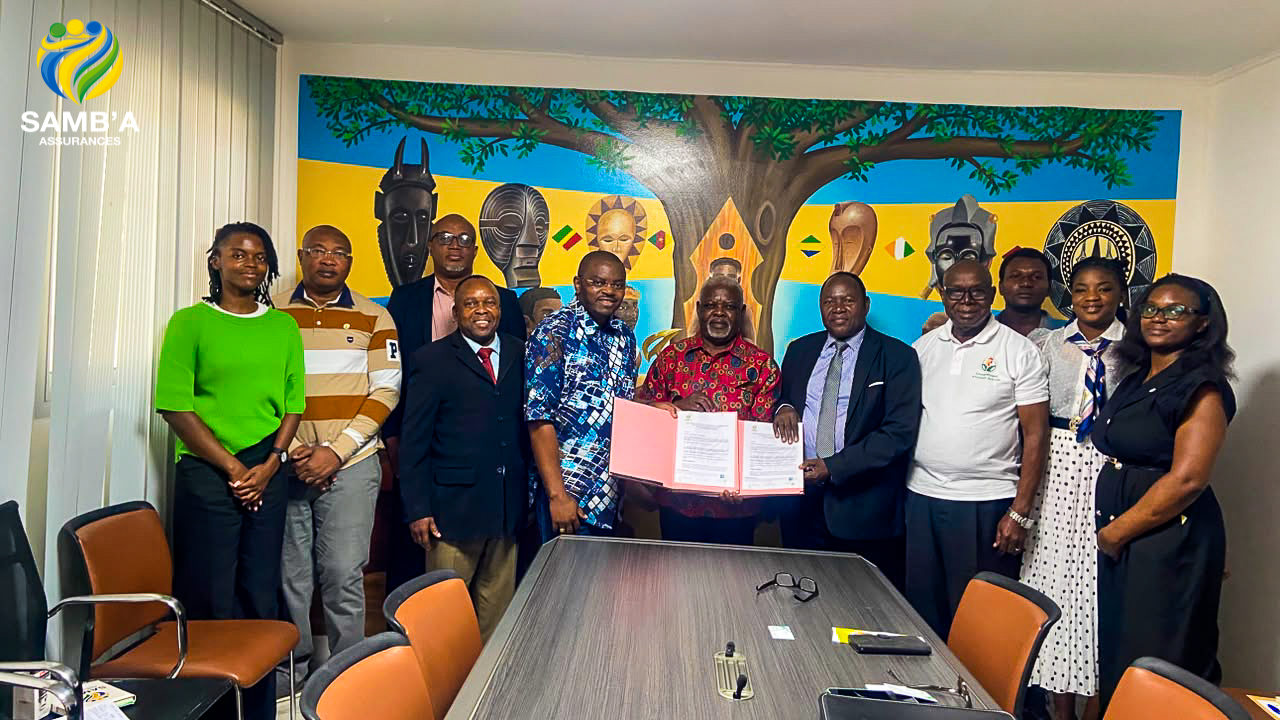 SAMB'A ASSURANCES a officialisé un nouveau partenariat autour de l'offre SAMB'A Exploitation Agrikol, aux côtés de CEPAM GABON.