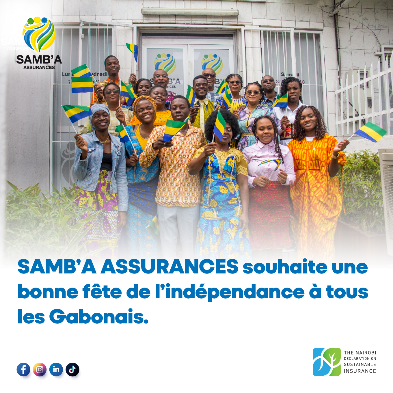 Bonne fête de l'Indépendance à toutes et à tous